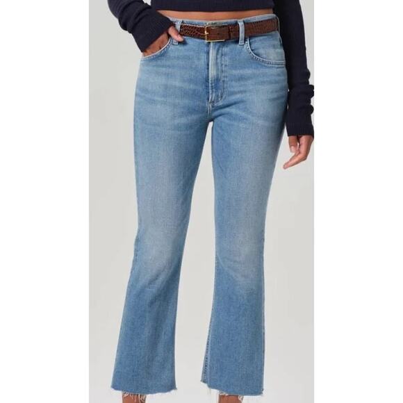 Citizens of Humanity Isola Cropped Boot Jeans Size 29 - Picture 1 of 6